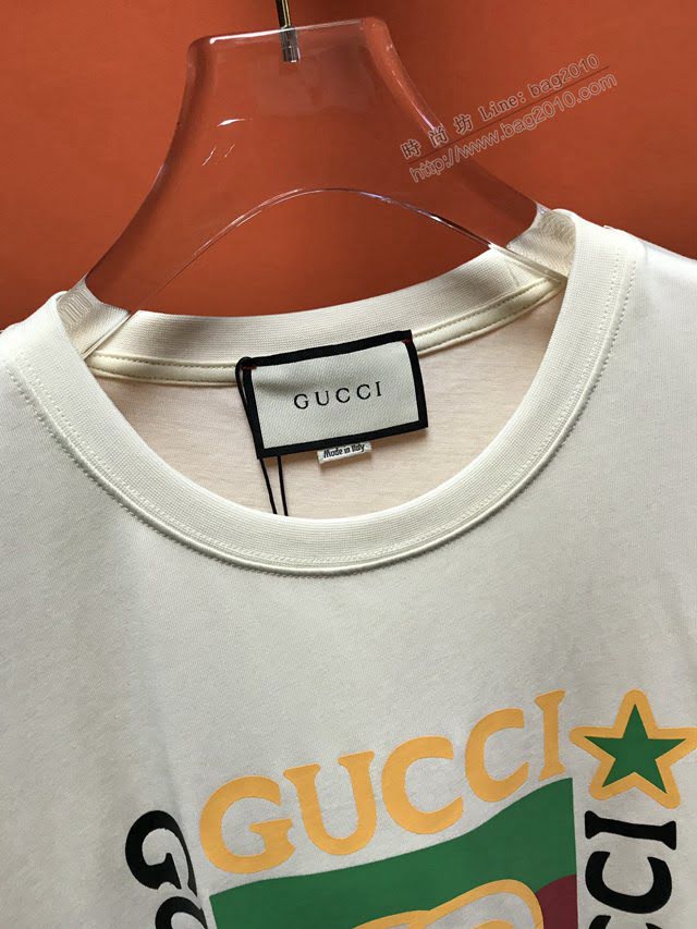 Gucci男T恤 2020新款短袖衣 最高品質 古馳T恤 男女同款  tzy2589